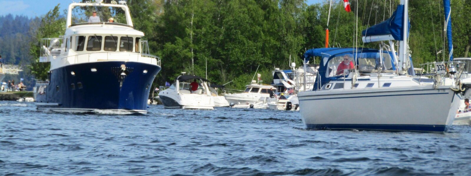 Seattle Easter Boat Parade, Seattle WA, NW Marinas, New Boats, Sailboats, Skiff life, Salty Dog Boating